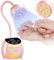 Makartt UV LED Nail Lamp, Gooseneck UV Lamp for Nägel Cordless, Rechargeable USB 39W Dryer LED Lamp with Auto Sensor 4 Timer Settings, Fast Curing für 3D Nail Art Polish (Glazed Pink)