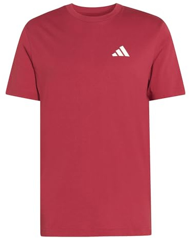 adidas Men's Outdoor Mountain Biking Graphic T-Shirt, Active Maroon, L