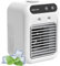 Glacier Breeze AC, 4-in-1 Portable Evaporative Cooler with Humidifier, 500ml Water Tank, Instant Cooling Mini AC Fan for Personal Use, Home, Office, Outdoor Travel