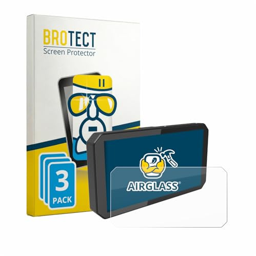 BROTECT 3 Stück Schutzglas für Innovv N1 Pro 5.99 Schutzfolie Panzer Folie Glas[Extrem Kratzfest 9H, Anti-Fingerprint, Ultra-Transparent]