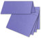 FarbenFroh by GUSTAV NEUSER 50x Tischkarten in Violett - 4,5 x 10 cm - blanko - Doppel-Karten - als Platzkarten und Namenskarten für Hochzeit und Feste