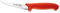 Johannes Giesser Messerfabrik PrimeLine Ausbeinmesser stark Messer, Rot, 13 cm