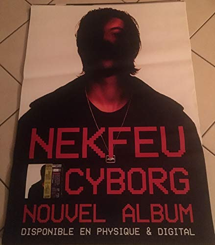 Poster, Motiv Nekfeu – Cyborg – 70 x 100 cm