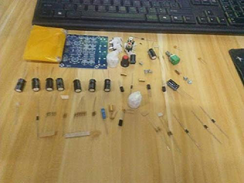 Tube Headphone Amplifier Kit, Vacuum Electron Tube Valve Preamp Amplifier Board Headphone Amp Parts Fidelity for Musical Kit 6J1