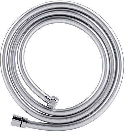 idalinya Duschschlauch , 2M Flexibles PVC-Duschschlauchrohr Wasserduschkopf-Verbindungsstück Badezimmer-Versorgungsmaterial-Verlängerungs-Wiedereinbau