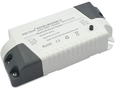 DSD TECH SH-BT01C Bluetooth V2 relé apoya la función de temporizador y código de seguridad para los sistemas iOS y Android