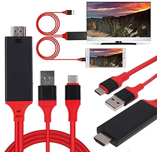 DragonTrading MHL USB 3.1 Typ-C auf HDMI 1080P HD TV Kabel für HDMI Adapter 4K HD Video Digital Konverter Kabel