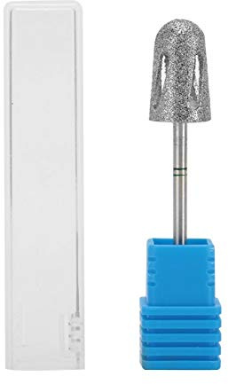 Punta per Trapano per Unghie in Acciaio Inossidabile Pedicure Calli del Piede Levigatura Testina per Lucidatura per Accessori per Trapano per Manicure Fresa