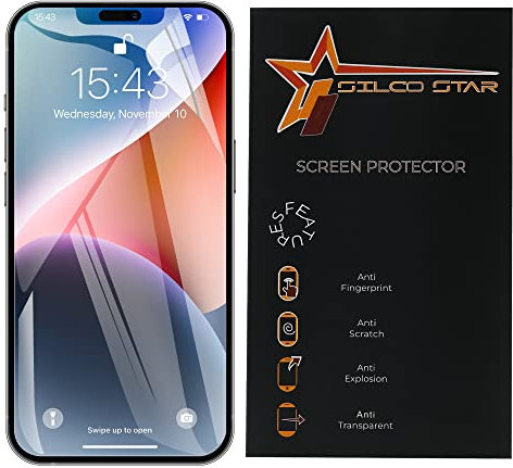 SILCOSTAR [4 PACK Anti Glare/Matte Plastic Screen Protector For iPhone 14 Pro Max (6.7) - Matte/Anti Glare LCD Screen Guard Cover
