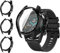 Vancle【3 Pièces Coque pour Huawei Watch GT2 46mm, Protection Écran Verre Trempé Couverture Case de Protection en PC Ultra Mince pour Huawei Watch GT2 46mm