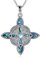 DAYLINLOVE Celtic Trinity Knot Kette Sterling Silber Viel Glück Irischen Schmuck Triquetra Dreieck Hexen Knoten Anhänger Halskette Keltischen Schmuck Geburtstagsgeschenke für Damen