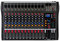 DJ Sound Mixer Board Console 48 V alimentazione phantom 12 canali con slot USB, adatto per bar, spettacoli di scena e studi di registrazione
