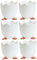 Alipis 6 Pcs Broken Chicken Storage Box Easter Pencil Holder Cosmetics Brush Holder Egg Shaped Pen Holder Soap on a Rope for Women Desktop Dressing Table Plastic Student Office Supplies