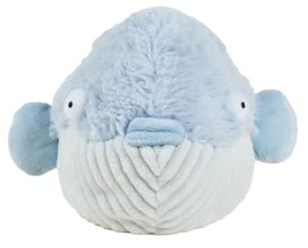 Warmies Plush Pufferfish Microwavable Weighted Teddy with French Lavender Scent, Hot or Cold for Cool Relaxation and Warm Relief
