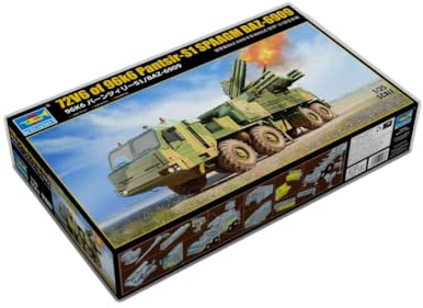 Trumpeter 751087-1/35 72V6 auf 96K6 Pantsir S1 SPAAGM BAZ 6909 - Maßstab 1:35