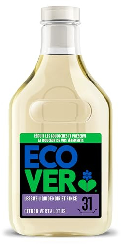 Ecover Lessive Liquide Noir & Foncé 1.43L 31 Lavages
