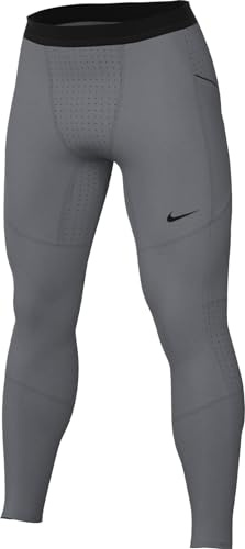 Nike Mens Pro Warm Tight Smoke Grey/Black Small