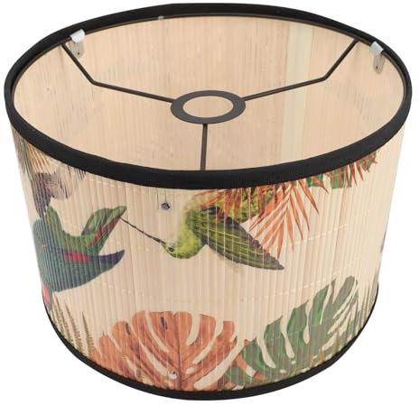 jojofuny Vintage Lampenschirm Licht Schatten Wohnkultur Weiches Licht Lampe Abdeckung