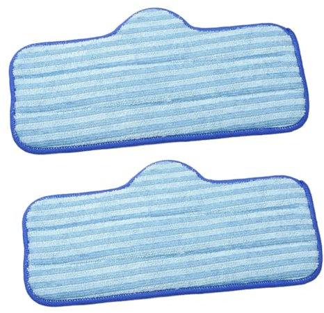 STOBAZA 2 Piezas De Trapeador De Vapor Almohadillas De Trapeador Almohadillas De Trapeador Reutilizables Almohadillas De Trapeador De Vapor Almohadillas De Trapeador De