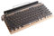 Gearwell Clavier Mécanique Rétro Style Machine à Écrire, 83 Touches Bleues Rondes Punk, 14 Modes Rétroéclairage LED, Connexion Type-C & Bluetooth 5.0, Compatible PC Ordinateur (Motif Bois)
