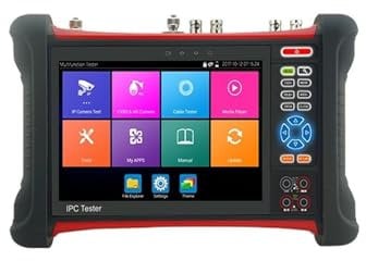 BODORME Analog Video Tester, X7-MOVTADHS IP Analog Camera Tester 8MP CCTV Tester Monitor With Analog+lP+ AHD+CVI+TVI+SDI 6 In 1 Multifunction CCTV Tester