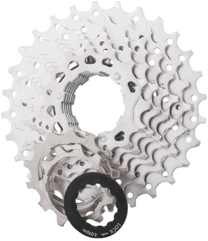 HOUSON Fahrrad Kassette, 11-13-15-17-19-21-24-28T Kassette Fahrrad Freilauf Kassette Mountainbike Freilauf für MTB Fahrrad, Rennrad 8 Fach
