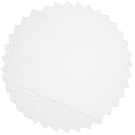 Wasserfestes Etikettenpapier A4 20 Blatt Weiß Selbstklebend