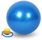 Ballon de Yoga 55 cm. Ballon de Pilates en PVC Antidérapant.Ballon d'exercice d'entraînement, Fitness, Femme Enceinte.Fitball Résistant pour Étirements, Équilibre,Relaxation avec Gonfleur Inclus.