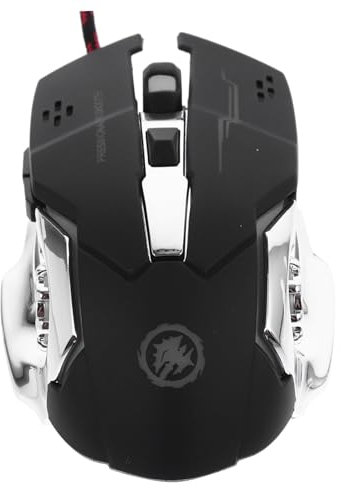 Vaguelly Souris Filaire Clavier dirigé USB filtrer Jeu Arc Ergonomique menagere The Cable lequel Computer Cable électrique dvi ordinateir câble Electrique Ordinateur Abdos Black