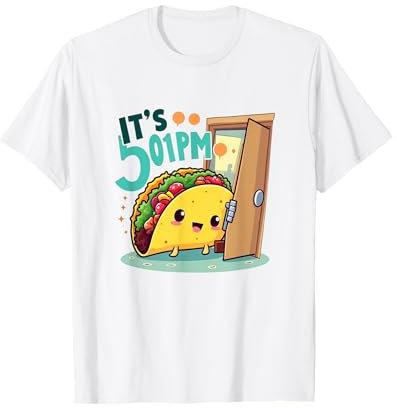Office Humor Taco Escape Firmenarbeit 9 bis 5 Uhr T-Shirt