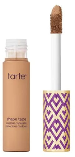 tarte Original Shape Tape™ Concealer, Contour Concealer, Double Duty Beauty, 10 ml, VEGANO von BELLA (38N MEDIUM TAN NEUTRAL, 10 ml (1 Pack))