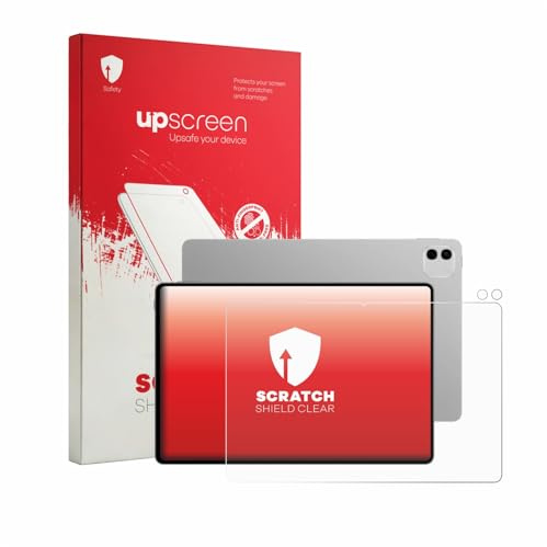 upscreen Schutzfolie für Honor Magicpad 4 12.3 | (Display+Kamera) Transparenter Displayschutz Made in Germany Kristall-Klar Kratzschutz Anti-Fingerprint
