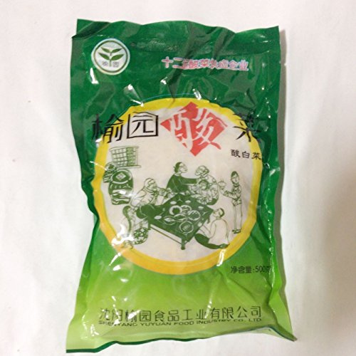 Preserved Shredded Vegetable 300g – Chinese Pickled Mustard Strips for Stir-Fries, Noodles & Congee 榆园酸菜