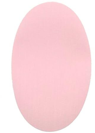 6 rodilleras color Rosa claro termoadhesivas de plancha. Coderas para proteger tu ropa y reparación de pantalones, chaquetas, jerseys, camisas. 16 x 10 cm. RP24