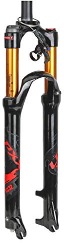 ZZQ- Forcella Ammortizzata MTB 27.5 Pollici Air Fork Forcella di Sospensione Lega di Magnesio Accessori Parti in Bicicletta