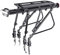 Portapacchi Bici, Alluminio Seggiolino Bici Posteriore Porta Rack Bicicletta Posteriore Per Portapacchi Per Biciclette Pesanti Per Bici Da 24-29 Pollici Con Attrezzo Di Montaggio, Carico 100 Kg B