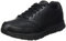 Skechers Herren Nampa Sneaker, Black Synthetic Pu, 39.5 EU