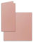 FarbenFroh by GUSTAV NEUSER 25x Falt-Karten DIN Lang - Altrosa (Rosa) - 10,5 x 21 cm - Blanko Doppelkarten - Klappkarten für Einladungen und Grußkarten zu Weihnachten und Geburtstag