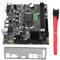 LGA 1155 Motherboard, Desktop Computer Motherboard USB3.0 SATA Mainboard, Unterstützt VGA + HDMI Dual Output für B75