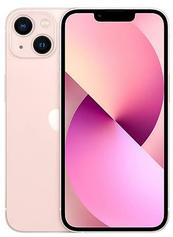 Apple iPhone 13, 128GB, Pink - Unlocked (Renewed)