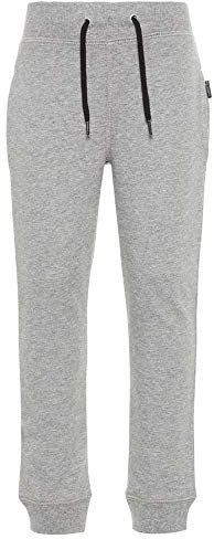 NAME IT Jungen Jogger Nkmsweat Pant Bru Noos, Grey Melange, 170