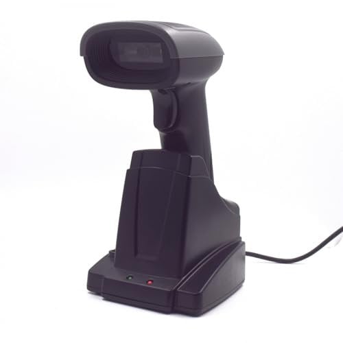 Ewent EW3440 Lector Códigos de Barras Inalámbrico 2D Con Base Inteligente