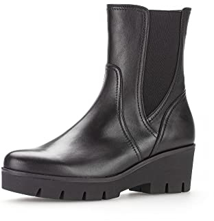 Gabor Damen Chelsea Boots, Frauen Stiefeletten,Wechselfußbett,Best Fitting