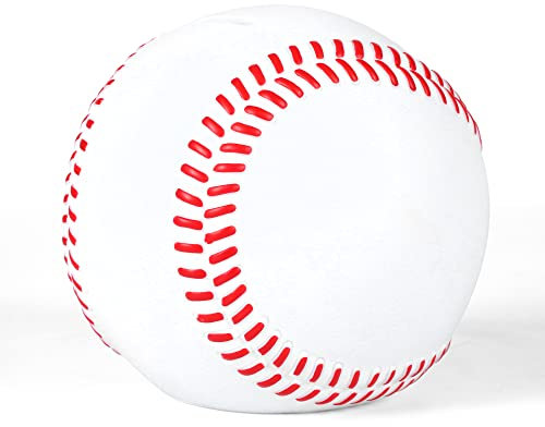 H&W Baseball Sparschwein für Jungen,Bruchsichere Spardose,Große Ball Sport Themen Münzbank,Beste Sparbüchse Weihnachts Britday Geschenke für Kinder