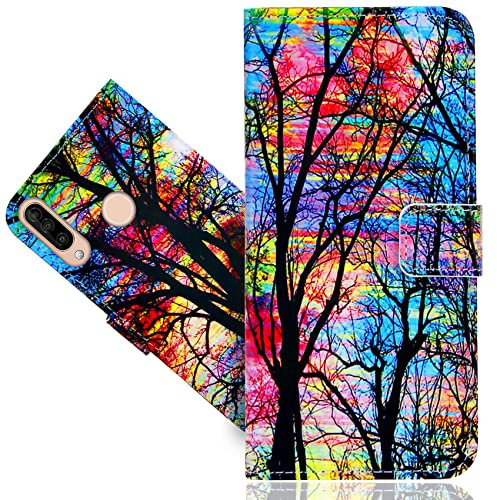 SHIYENA Handyhülle für Wiko View 3 Pro, Leder Kartenfach Stand Flip Case Wallet Lederhülle Handytasche Schutzhülle Klapphülle für Wiko View 3 Pro Hülle
