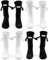 EUPSIIU 4 Pairs Funny Magnetic Suction Cup Socks, Hand in Hand Socks, Magnet Socken, Hand Holding Socks, Friendship Socks, Couple Socks, 3D Doll Pair Socks, Unisex, 36-44