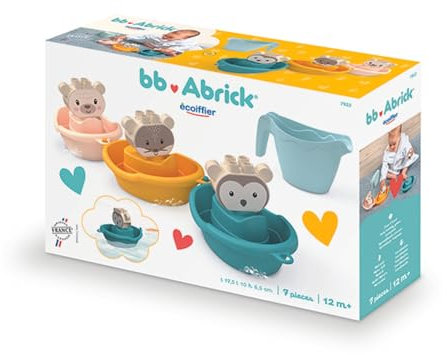 Jouets Ecoiffier - 7922 - Bateaux de bain - Jeux de bain - Jeu de plein air - Jeu enfant - Dès 6 mois - Origine Garantie France