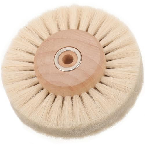 EXCEART Wheel Rust Removing Brush Power Drill Parts Accessories Rust Remover for Metal Round Brush for Drill Nylon for Cleaning Drill Brush Wheel Jade Polishing Wheel Wooden