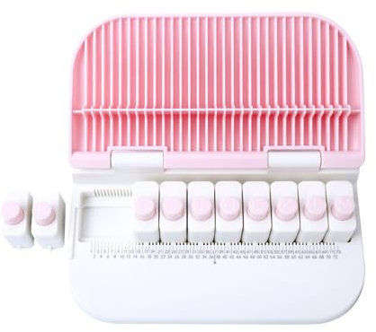 Perforadora para Manualidades, Perforadoras de Papel para álbumes de Recortes de Letras, Perforadoras Manuales con Cabezal Cortador Independiente para Tarjetas de Regalo de Bricolaje