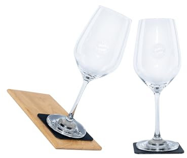 FC Bayern München Magnet Weinglas 2er Set